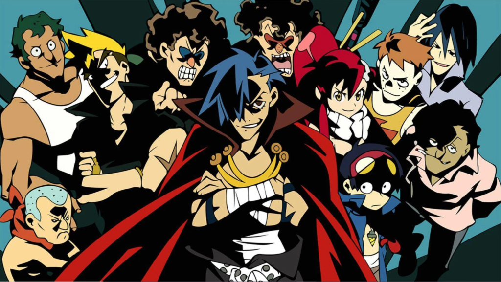 GURREN LAGANN MOVIE FINAL FIGHT, Believe it or notthere's still a ton  of people who have no idea this movie exists. Join our group Team Dai-Gurren  Cool Shirt ~ WWW.DABNZONE.COM/YOKOSTAR